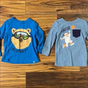 🔹4/$20🔹 3T Bundle Long Sleeve Boys